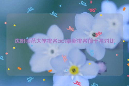 沈阳师范大学排名2024最新排名前十名对比